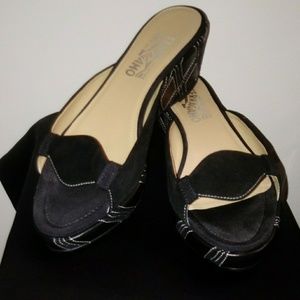NEW Salvatore Ferragamo Platform Sandals